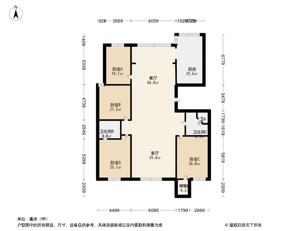 户型图1/2