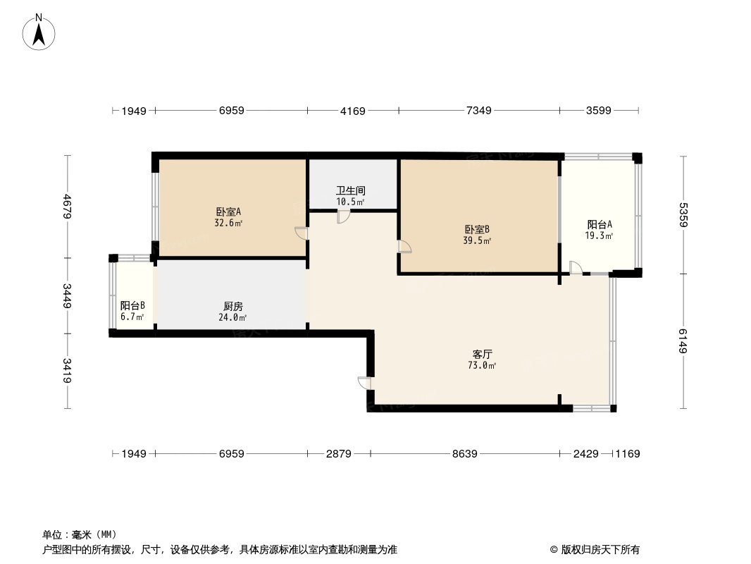 户型图1/2