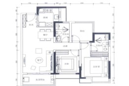 华润置地·悦里2室2厅1厨2卫建面94.00㎡