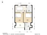 联投广场1居室户型图