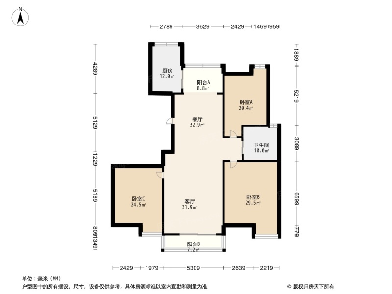 凤凰名城户型图