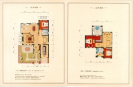 绿城·南山阳光（一、二期）5室3厅1厨3卫建面437.46㎡