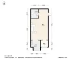 联投广场1居室户型图