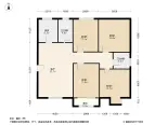 滨湖家园4居室户型图
