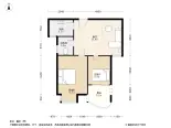 滨湖家园2居室户型图