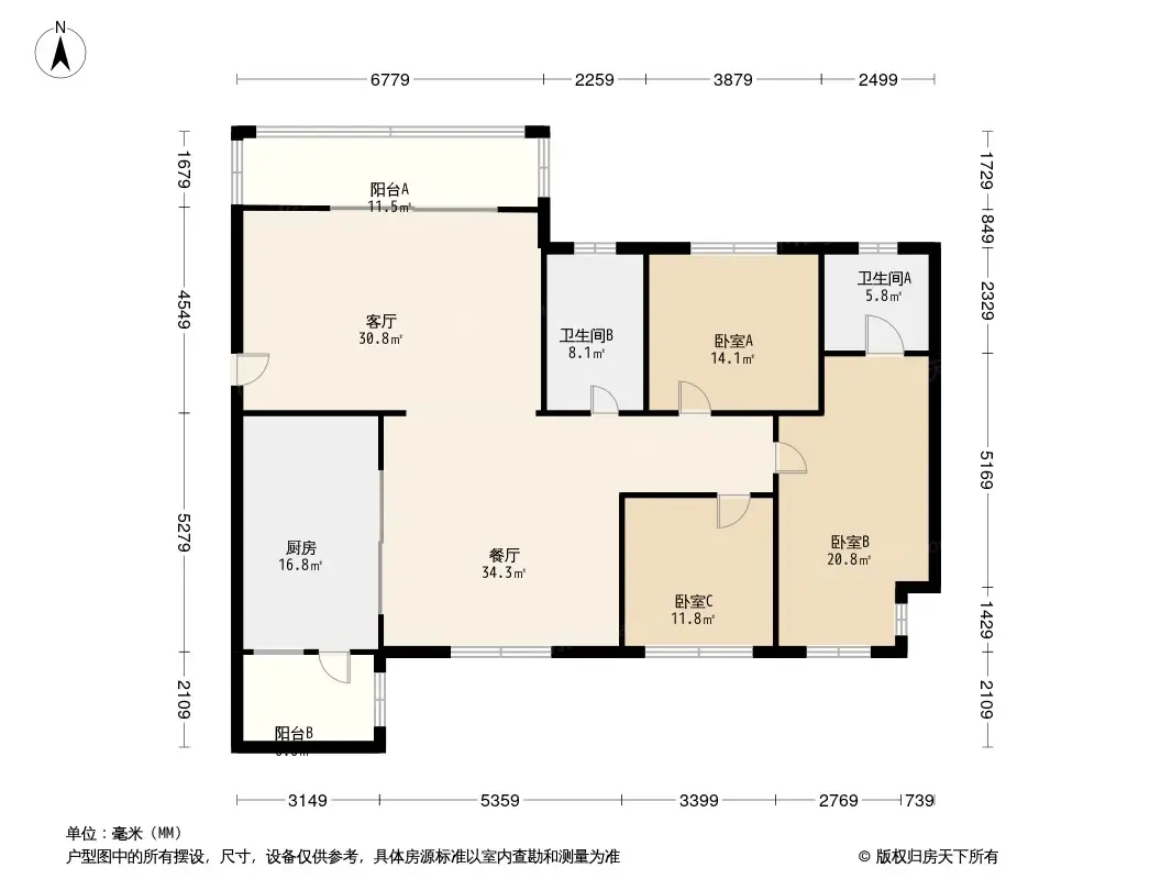 保利童心缘户型图