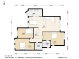 龙湖花千树一期商铺户型龙湖花千树一期商铺4居室户型图 4室2厅2卫1厨