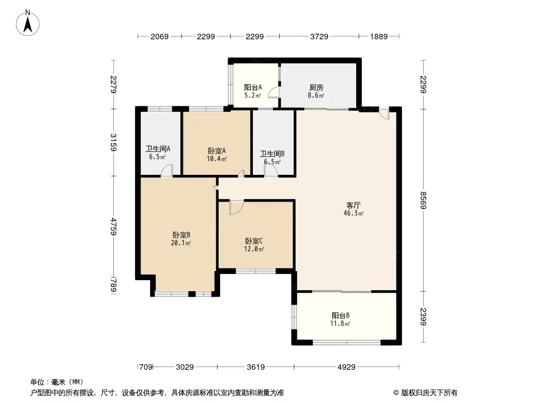 保利童心缘户型图