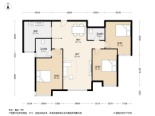 天地源枫林意树户型枫林意树3居室户型图 3室2厅2卫1厨