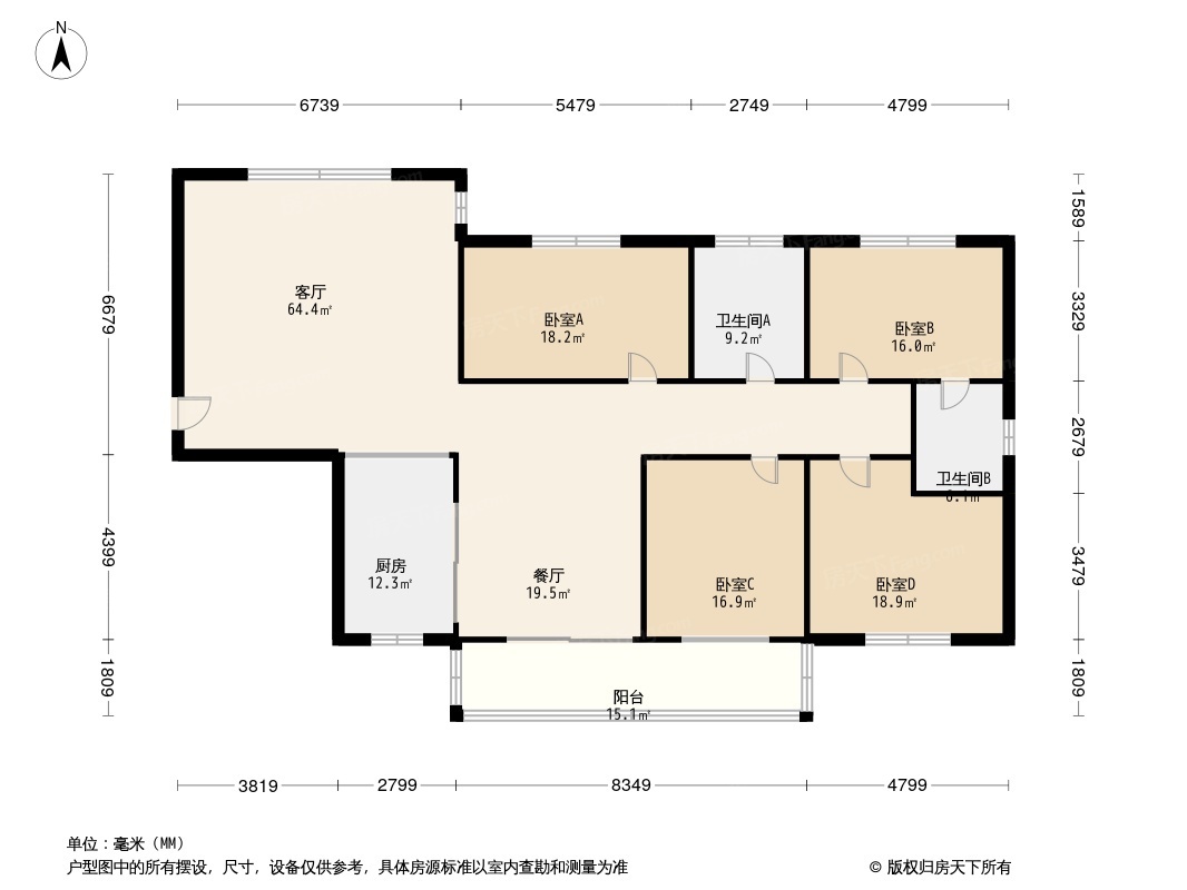 维也纳森林户型图