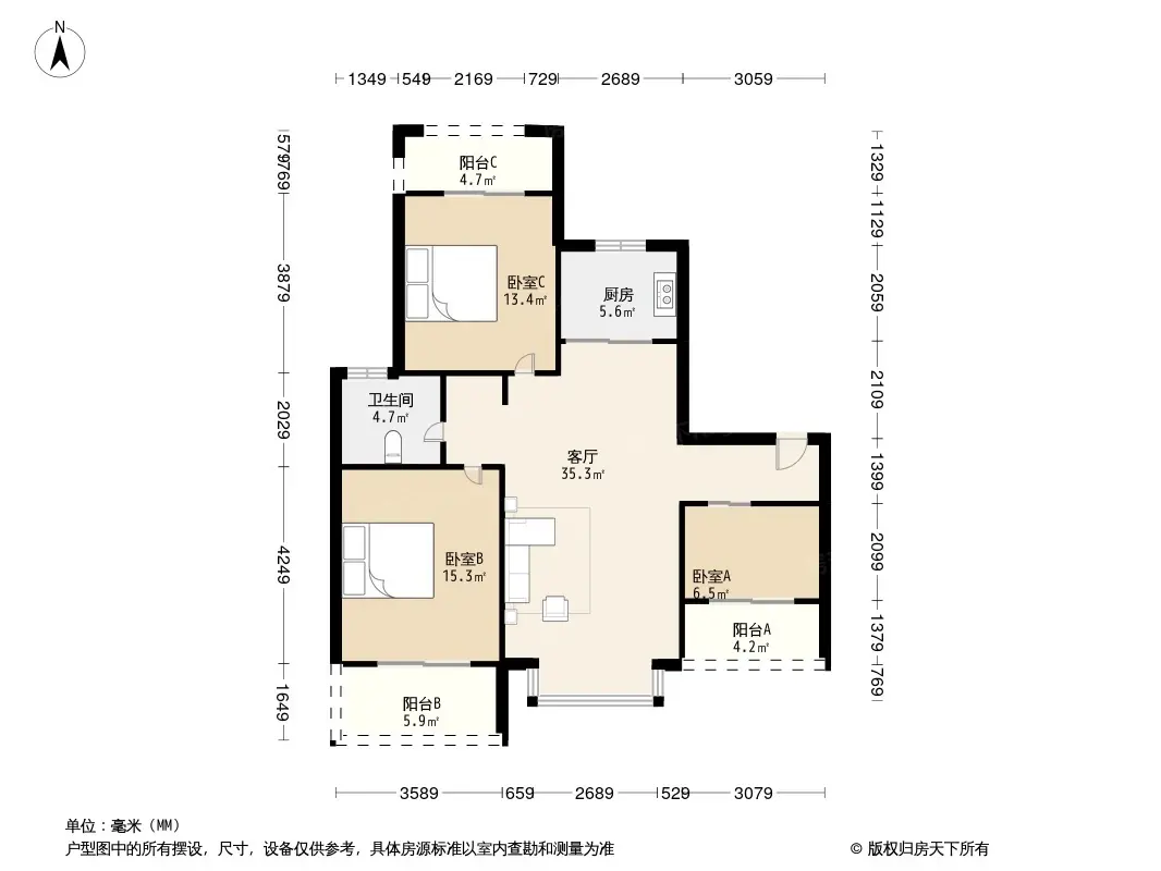 毓秀家园户型图