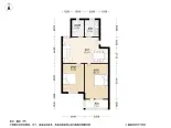 祥和花园2居室户型图
