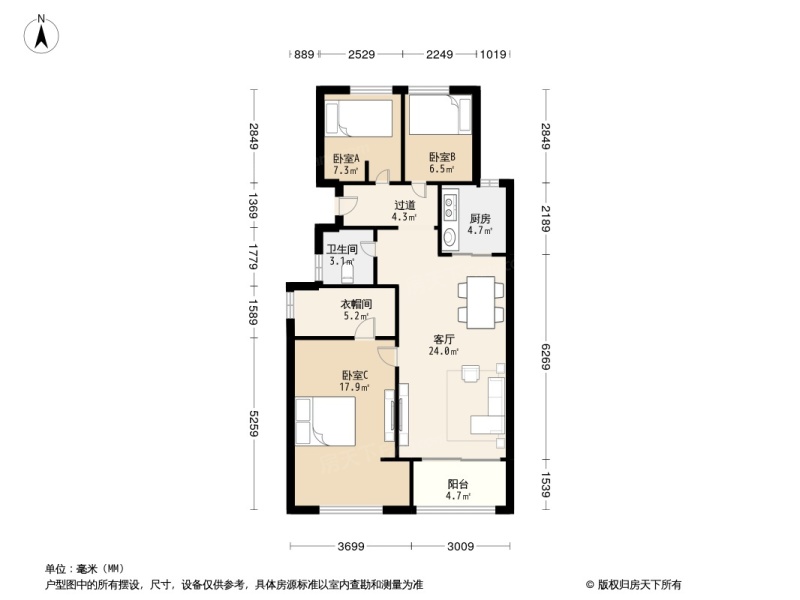 中南白马湖壹号户型图