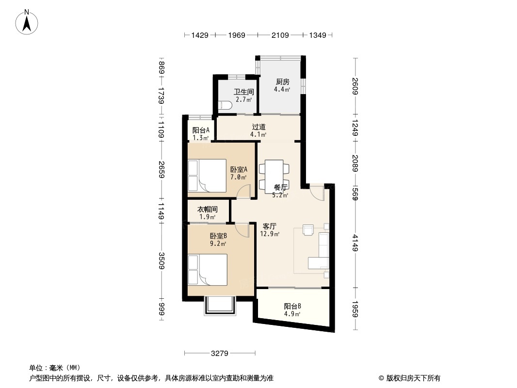 康泰新城户型图