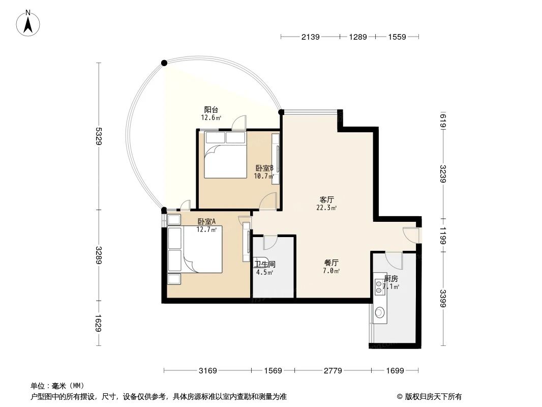 户型图3/3