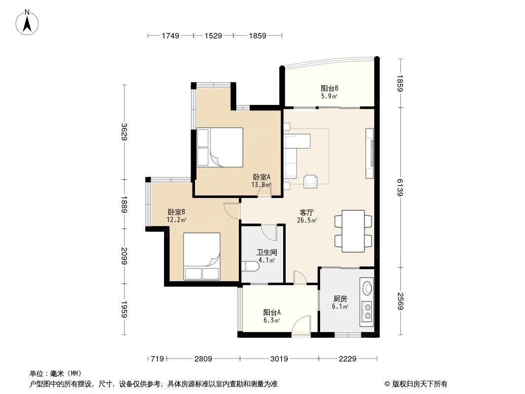 户型图3/3