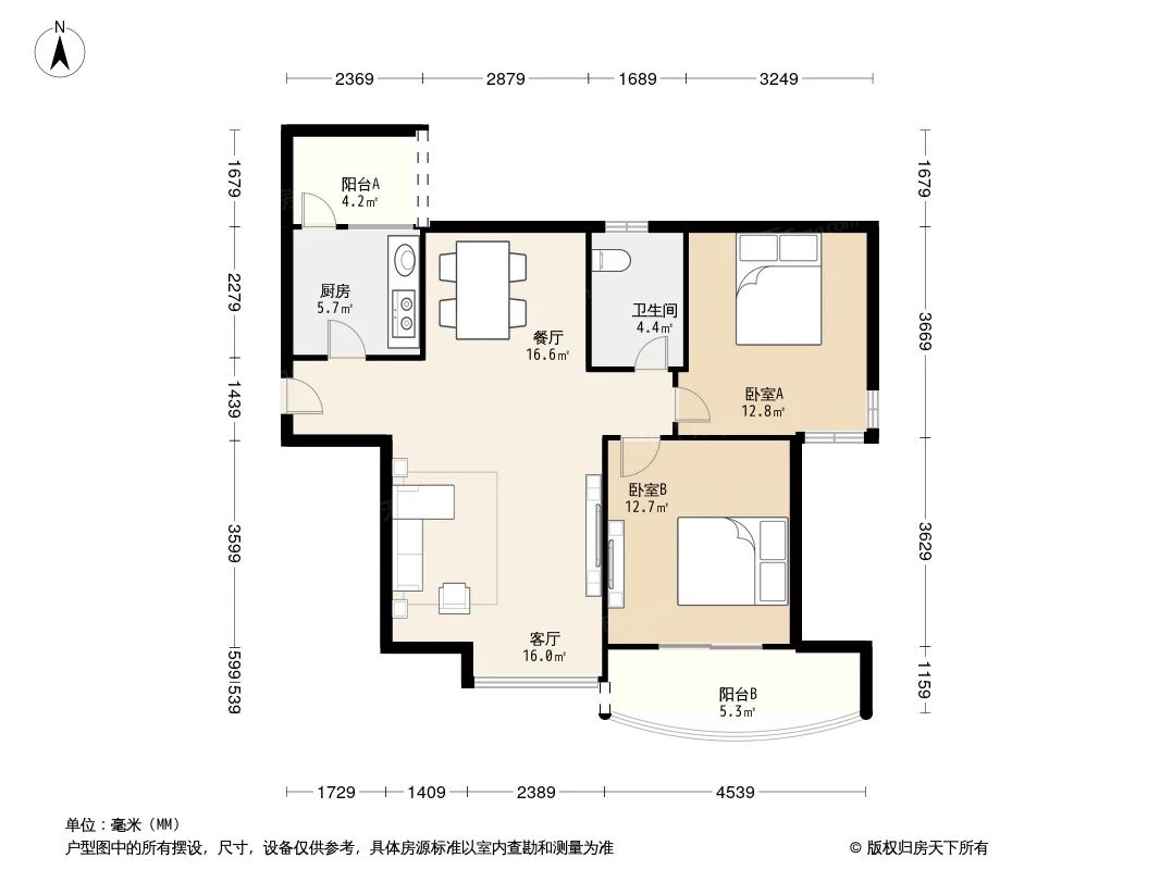 户型图3/3