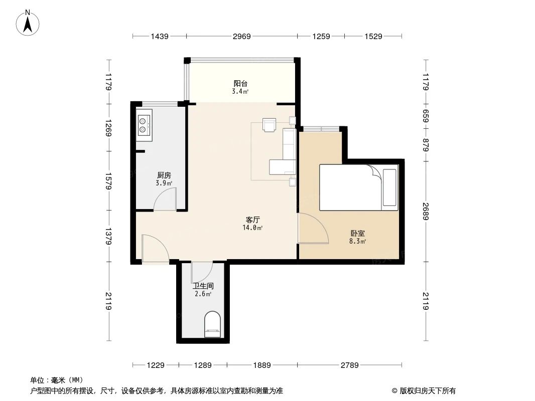 户型图3/3