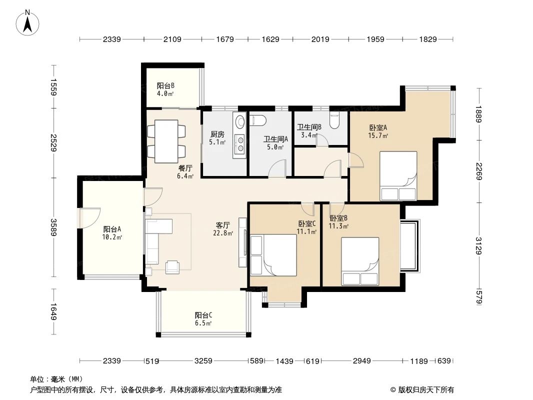 户型图3/3