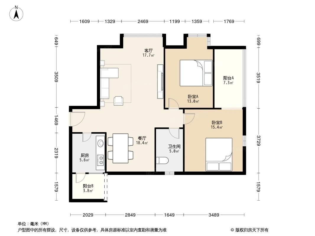 户型图3/3