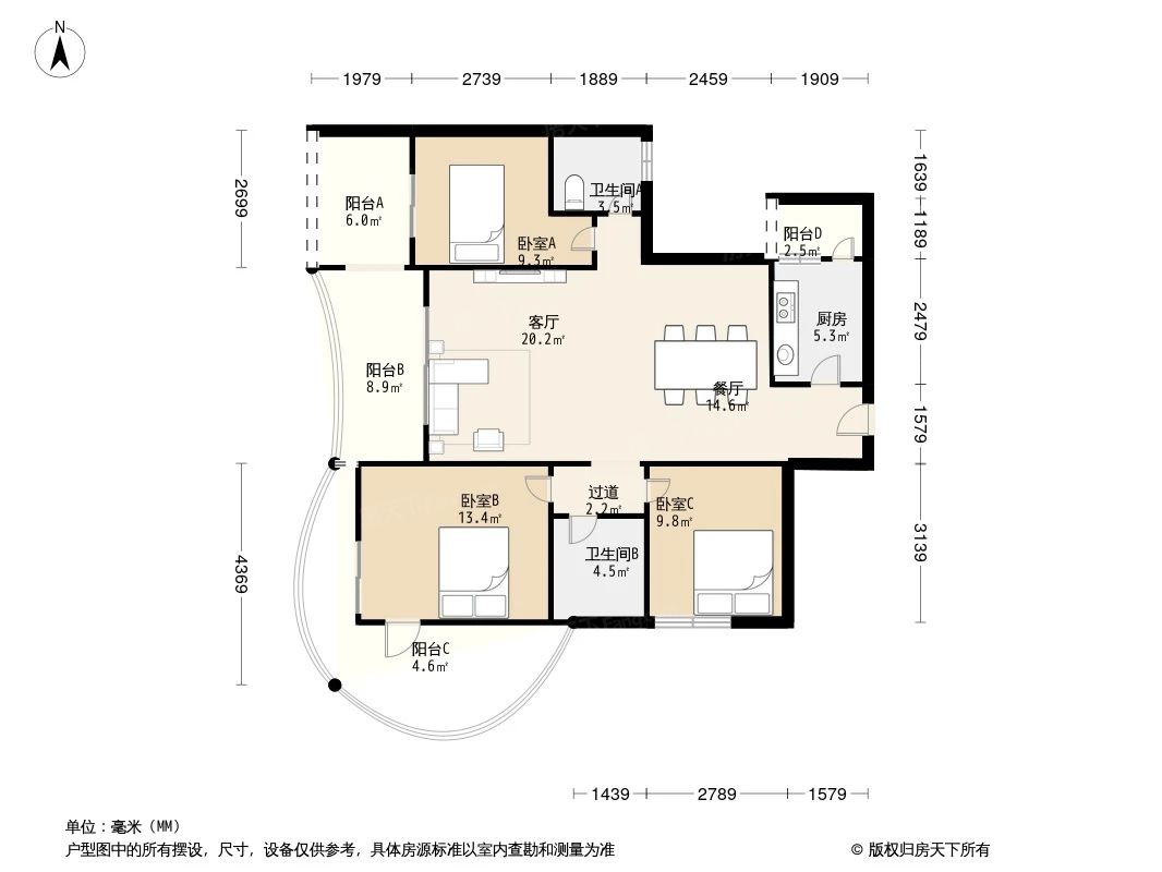 户型图3/3