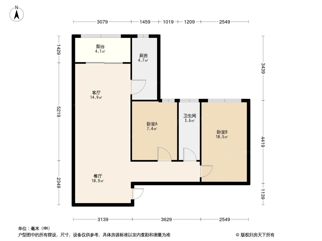 户型图3/3