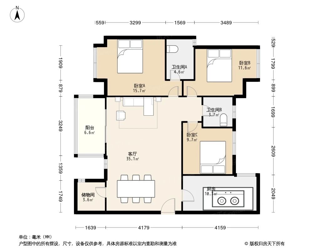 户型图3/3