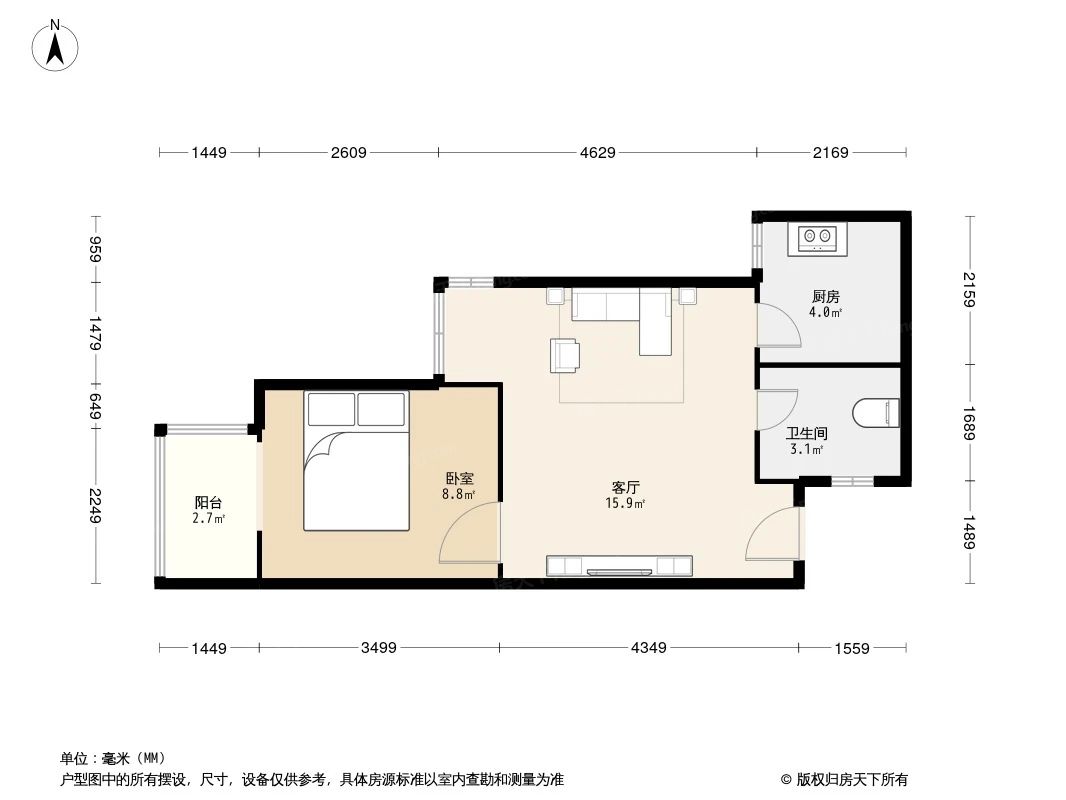户型图3/3
