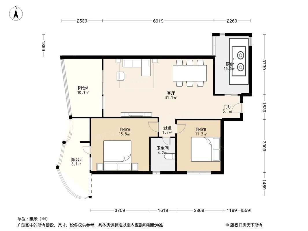 户型图3/3