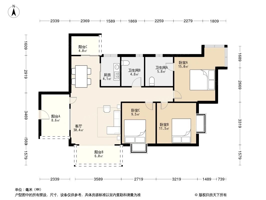 户型图3/3