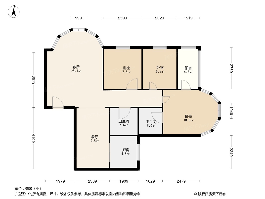 金都花园户型-成都房天下