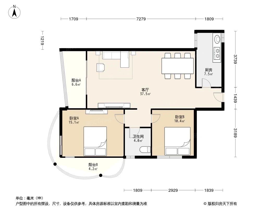 户型图3/3