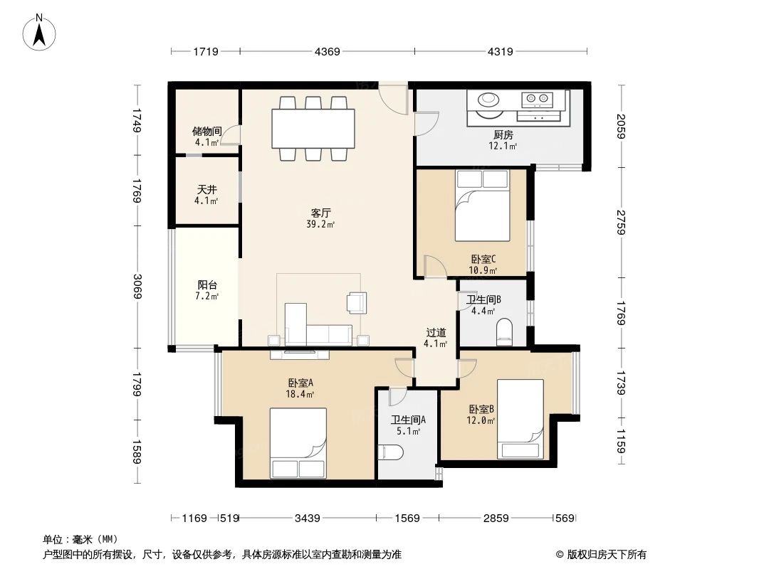 户型图3/3