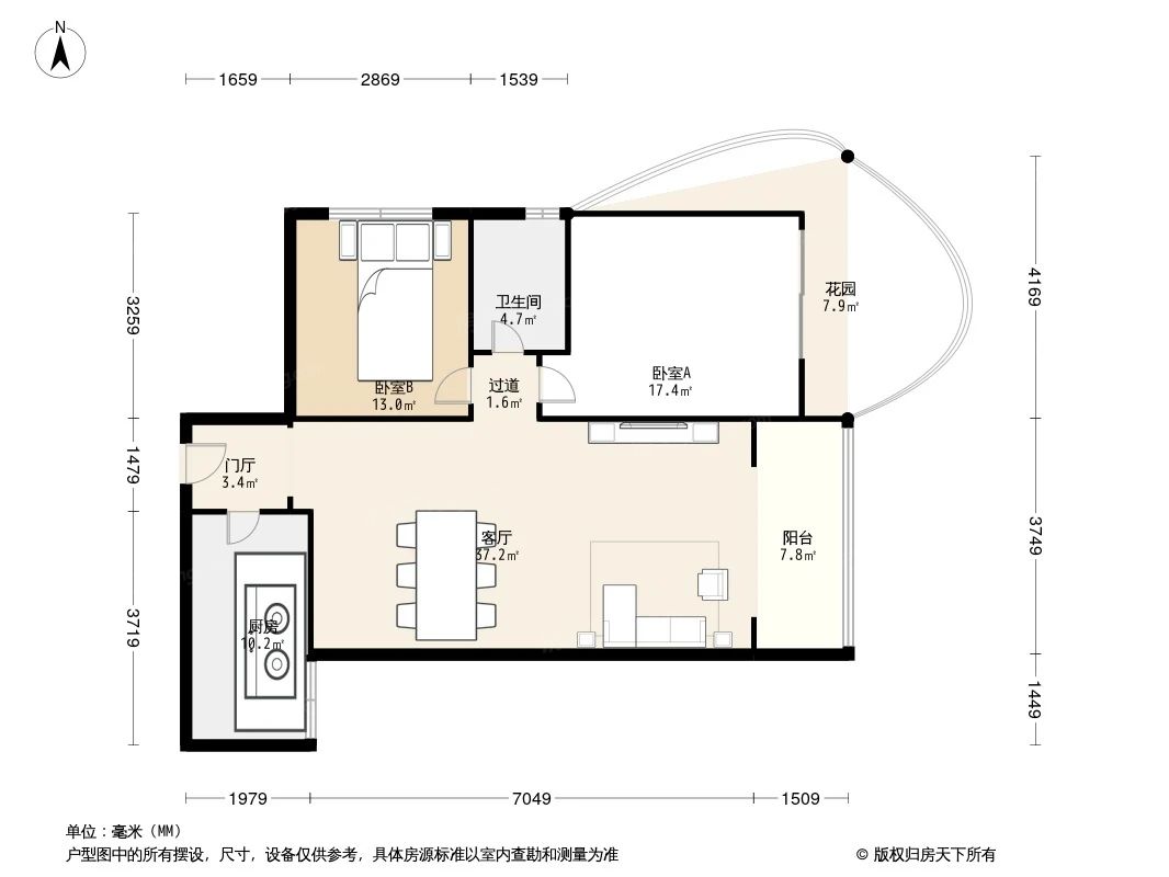 户型图3/3