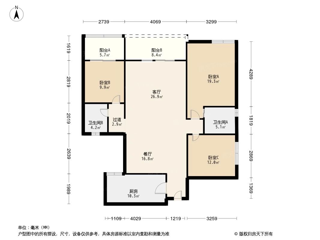 户型图3/3
