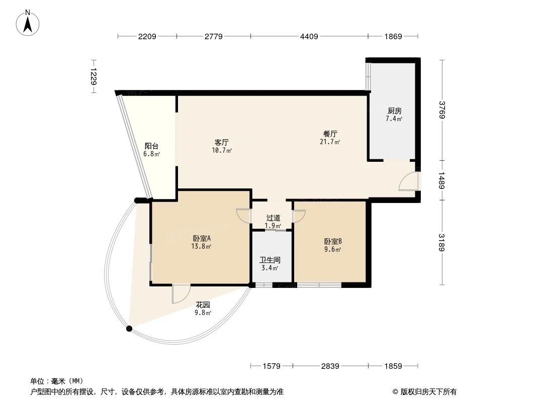 户型图3/3