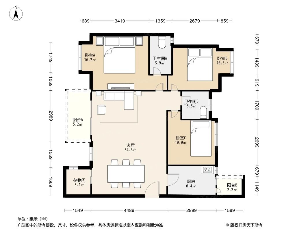 户型图3/3