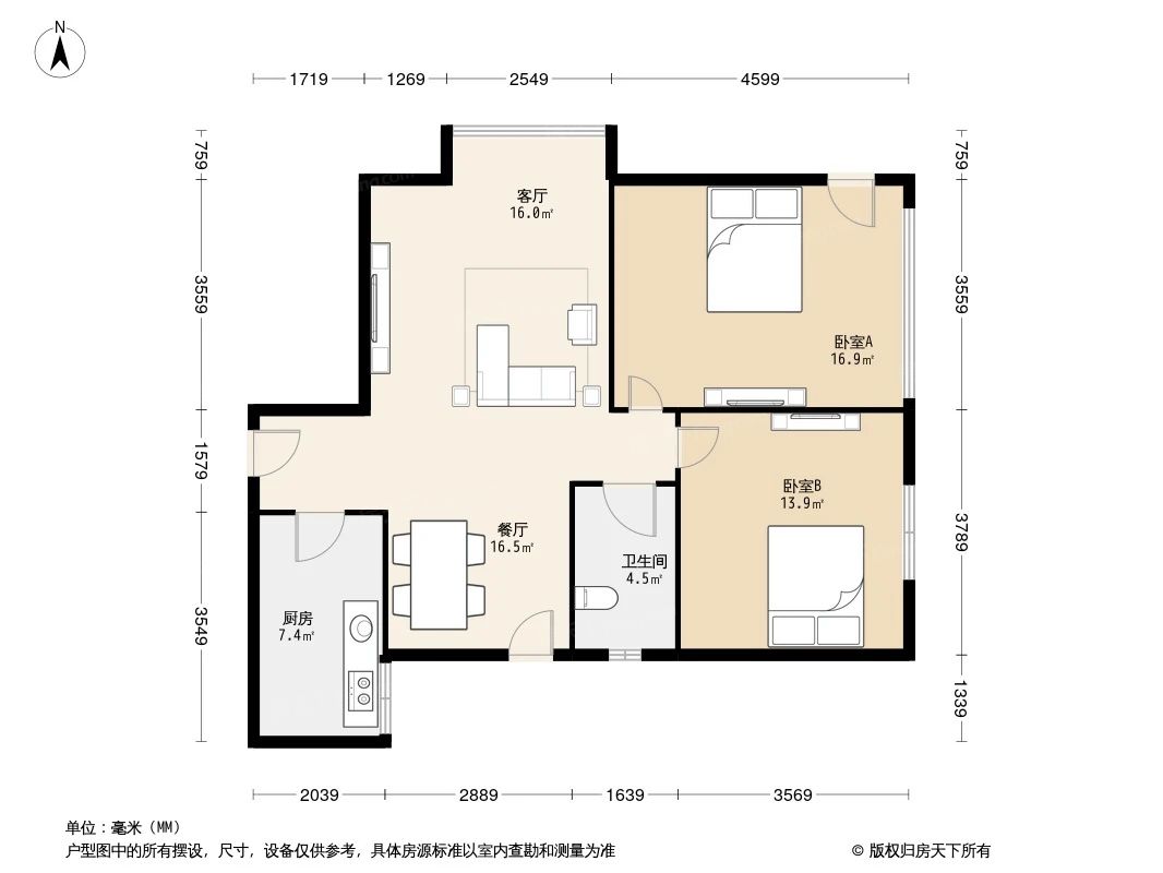 户型图3/3