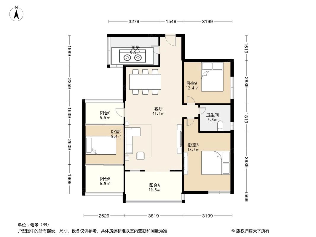 户型图3/3