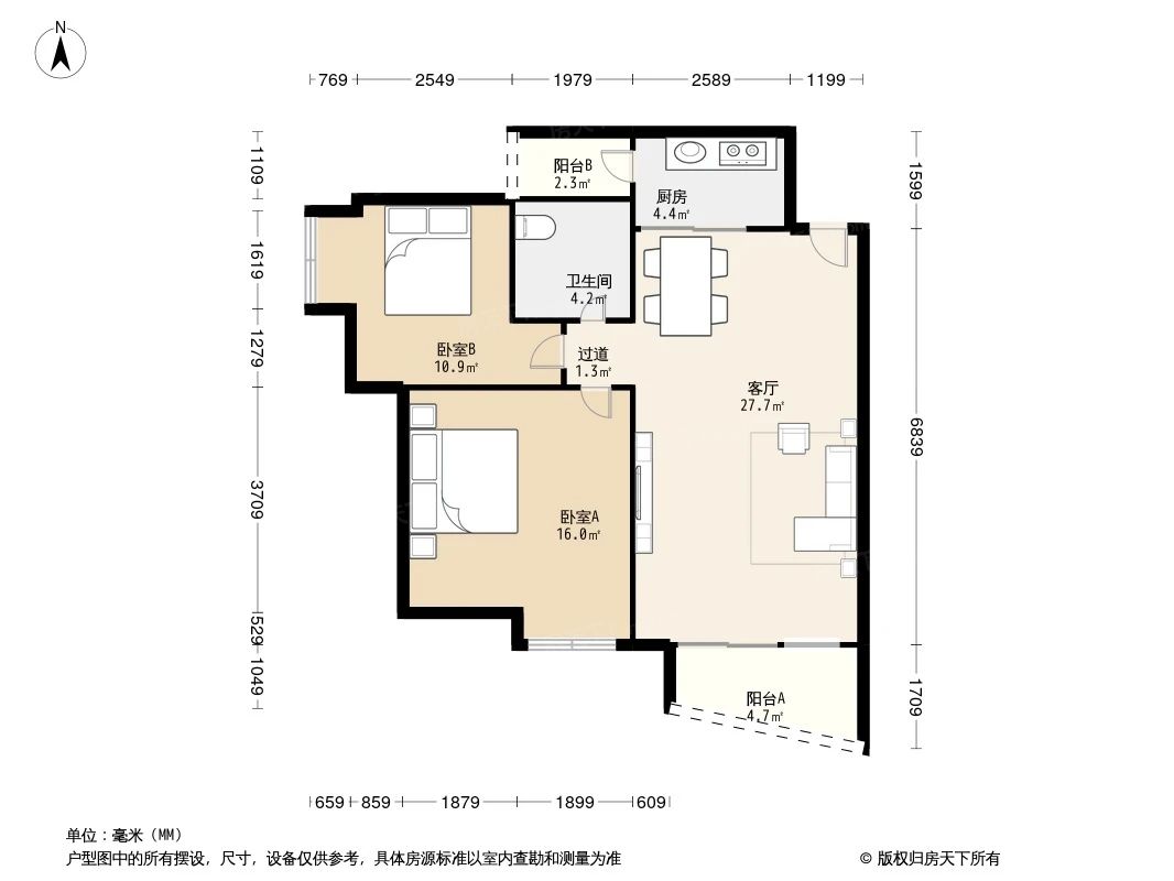 户型图3/3