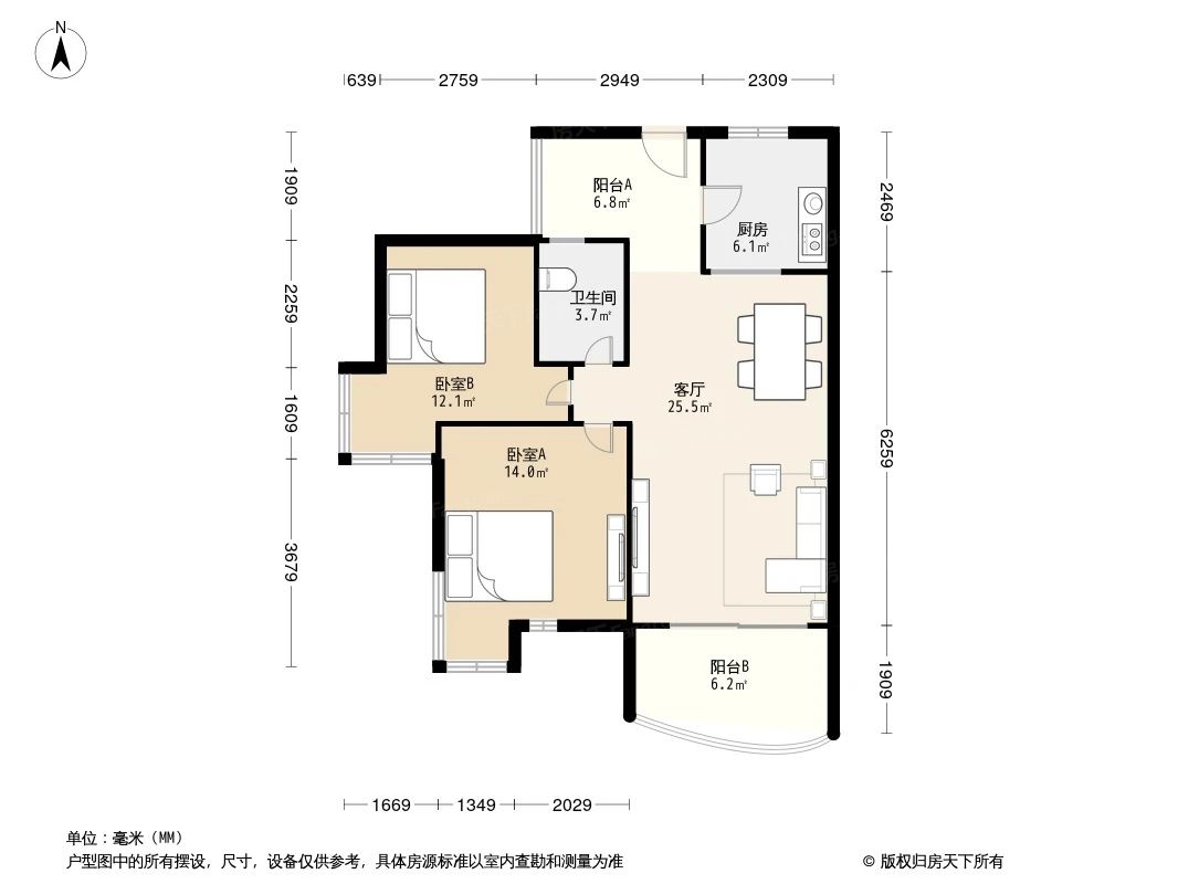 户型图3/3