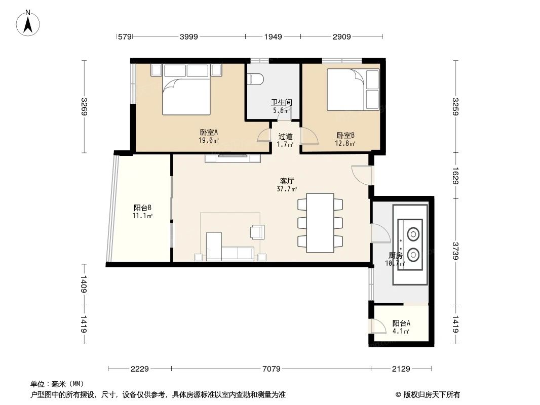 户型图3/3