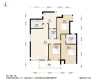 华润凤凰城3居室户型图