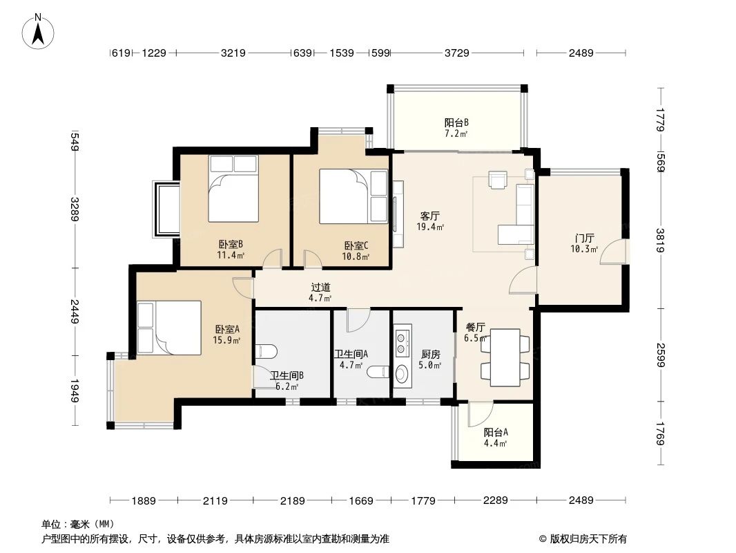 户型图3/3