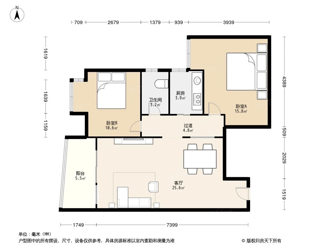 户型图3/3