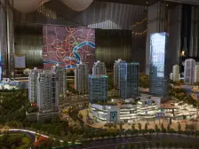 北滨二路鲁能品质次新盘小区环境好,看江大平层