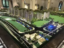 万达旁品质别墅区,中交上叠利用空间大,视野开阔