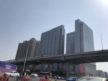 复地星光天地周边已通车湘府路高架及通程商业广场
