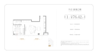 建面76.42平户型