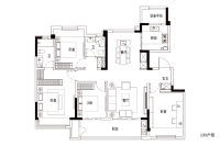 135平米户型